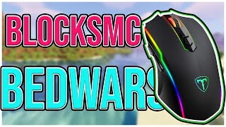 BlocksMC Bedwars  Winning With MOUSECAM  Lunar Client [upl. by Gingras31]