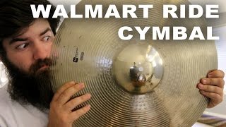 20 Walmart Ride Cymbal [upl. by Panthea707]