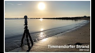 Ostsee  Timmendorfer Strand in 360 Grad 4K 2018 [upl. by Sabian]