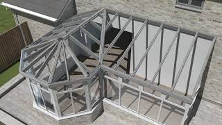 SupaLite Tiled Roof Installation CGI Video [upl. by Ayifa330]