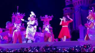 Clarabelle Cow steals the show at Disney World [upl. by Aikel874]