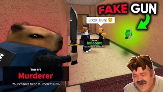 MM2 FUNNY MOMENTS MEMES FAKE GUN [upl. by Dickens756]