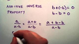 Algebraic Properties Part 3  Intermediate Algebra  Lesson 20 [upl. by Aesoh]