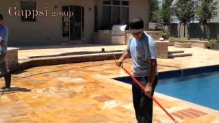 Marble Granite Travertine Cleaning and Sealing  Stone Restoration Cleaner long island NY [upl. by Besse]