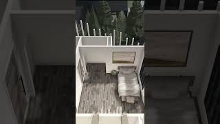 bloxburg farmhouse bedroom speedbuild bloxburghouse roblox bloxburgbuilds bloxburg shorts [upl. by Davida]