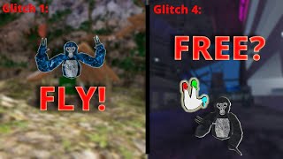 Gorilla Tags TOP 5 GLITCHES STILL WORKS [upl. by Assyram367]