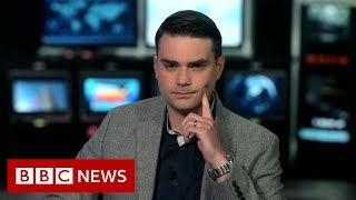 Ben Shapiro US commentator clashes with BBCs Andrew Neil  BBC News [upl. by Ayitahs]