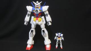 148 Gundam Age1 Normal Part 5 MS Mega Size Model Age gunpla review [upl. by Ortensia]