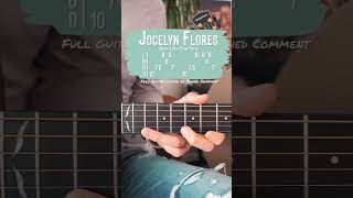 Jocelyn Flores XXXTENTACION Guitar Lesson  Jocelyn Flores Guitar Tutorial Shorts [upl. by Halette]