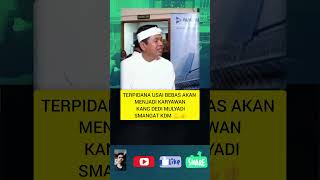 Terpidana usai bebas akan jd karyawan KDM dedimulyadi terpidana kasusvina masukberanda shorts [upl. by Gunas]