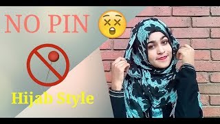 NO PIN  PIN LESS Hijab Style Challenge  Muna [upl. by Brittain]