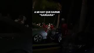 Reacción del tema gargara del Alfa en la calle de RD [upl. by Peck551]