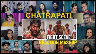 Chatrapathi I Movie l interval fight scene Reaction Mashup l Prabhas l SS Rajamouli [upl. by Pascal732]