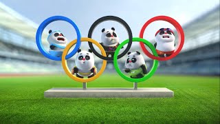 【Bamboo Panda ❤】Respect to all athletes around the World  Chinese Short Animation  Olympics  熊猫班卜 [upl. by Jaban]