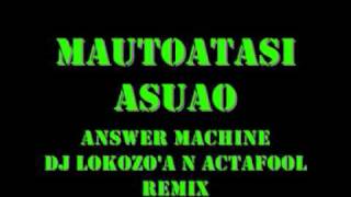 MAUTOATASI ASUAO ansa machinewmv [upl. by Rimas605]