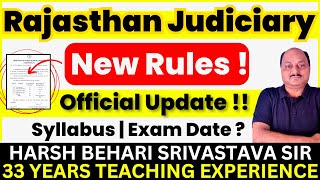 RJS Vacancy 2024  New Rules Out  Official Notification  New Laws  Syllabus  Pariksha Refresher [upl. by Gregorius326]