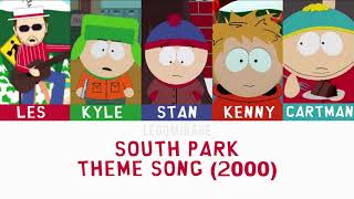 South Park Theme Song Lyrics 2000 [upl. by Aicenod]