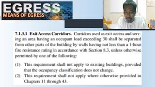 DEADEND CORRIDORS  NFPA101  Means of Egress Module 093  Reference CODE by RA9514  IRR2019 [upl. by Candis]