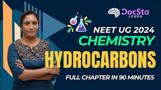 HYDROCARBONS  NEET UG Chemistry  Dr Vidya Raj  DocSta Learn [upl. by Teece]