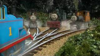 Misty Island Rescue  Thomas Meets Logging Locos Scene With Alternate Music [upl. by Deraj]