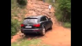 Audi Q7 ile offroad yapılır mı [upl. by Lambart]