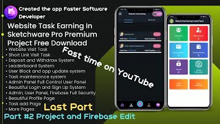 Website Task Earning In Sketchware Pro Premium Project Free  Last Part fastersoftwaredeveloper [upl. by Oht]