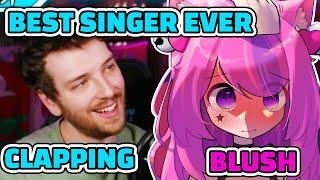 CDawgVA Gets Stunlocked Hearing Ironmouse Singing [upl. by Inahpets]