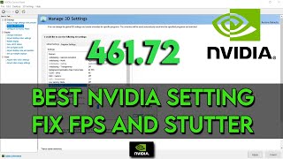 NVIDIA CONTROL PANEL  Best Settings for FPS amp Performance in 2023 [upl. by Evered]