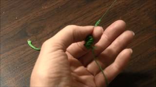 Embroidery Floss  How to Separate Strands of Embroidery Floss [upl. by Camroc]