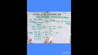 kolbes electrolytic method of alkeneelectrolysis of dicaboxylic salt [upl. by Winterbottom]