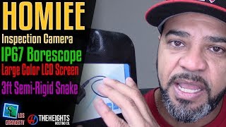 HOMIEE Inspection Camera Borescope 📷  LGTV Review [upl. by Wiencke38]