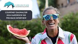 Courtney Dauwalter Pre2024 Hardrock 100 Interview [upl. by Haianeb]