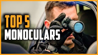 Best Monoculars 2024  Top 5 Best Monocular On Amazon Tactical amp Night Vision [upl. by Phaidra77]