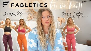 The Truth about Fabletics  NonSponsored Fabletics TryOn HaulReview [upl. by Husch617]