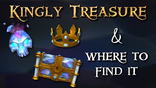 Where to find Kingly treasure Chest Bounty Skull and Crown of Hope  Sea of Thieves [upl. by Ecnaret]