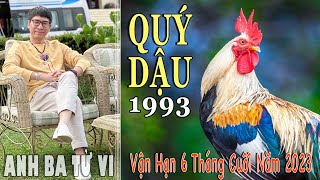 QUÝ DẬU 1993 amp Vận Hạn 6 tháng cuối 2023 [upl. by Raynor]