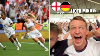 THE MOMENT ENGLAND WIN EURO 2022 vs GERMANY [upl. by Mohandas]