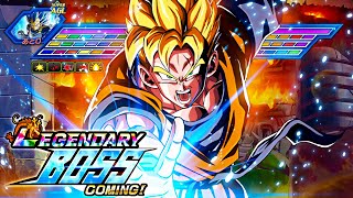 LR FUTURE GOHAN amp TRUNKS VS THE LEGENDARY VEGETA EVENT DBZ Dokkan Battle [upl. by Agiaf]