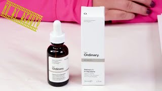 The Ordinary  Retinol 1 in Squalane Review amp Ingredients [upl. by Marketa710]