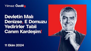 Devletin Malı Denizse E Domuzu Yedirirler Tabi Canım Kardeşim  Yılmaz Özdil [upl. by Anneiv]