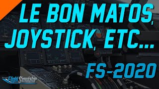 Flight Simulator 2020 Fr TUTO ● Le bon joystick yoke etc sans se ruiner pour FS2020 [upl. by Weiser679]