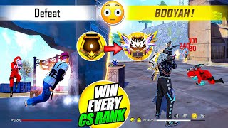 HOW TO WIN EVERY CS RANK IN FREE FIRE 🔥 FREE FIRE PRO TIPS AND TRICKS  FIREEYES GAMING [upl. by Aniretake]