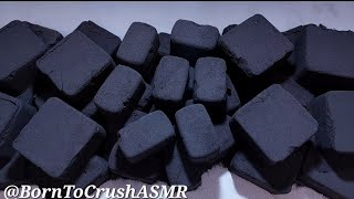 ASMR Black Baking Soda Crush Collab w OG CrunchyASMR84 Satisfying  Relaxing  ASMR Baking Soda [upl. by Yelad]