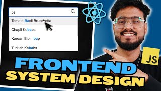 Frontend System Design Questions  Autosuggestion  Typeahead   HLD LLD Interview Experience 🔥🔥 [upl. by Yasmar]