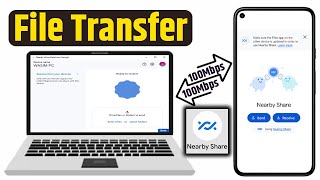Nearby Share Mobile To Computer  Android to Windows Wireless File Sharing  Windows10 11 Fastest [upl. by Fiedling]