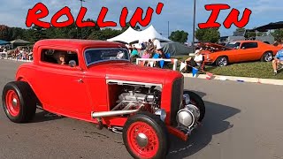 NSRA Street Rod Nationals 2022 Rollin Into the show [upl. by Schechter]