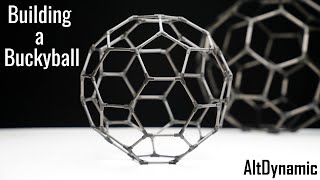 Carbon Fiber Buckyball Molecule Model Assembly [upl. by Annoyed]