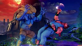 Blanka Got New Combos SFV Definitive Update Patch [upl. by Aietal]