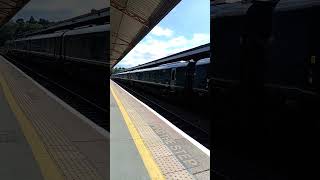 IET arriving and departing Newton abbot going to London Paddington [upl. by Dutchman640]