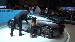 EXCLUSIVE NEW RIMAC Ctwo Mate Rimac talking about his new 1914 HP hypercar in Geneva [upl. by Ahseinad]